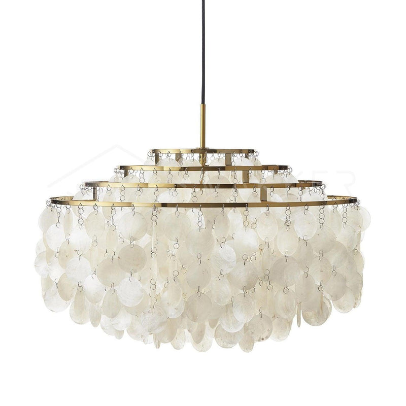 Round Shell Chandelier-DWHOME