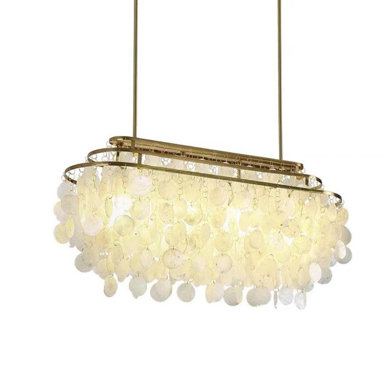 Round Shell Chandelier-DWHOME