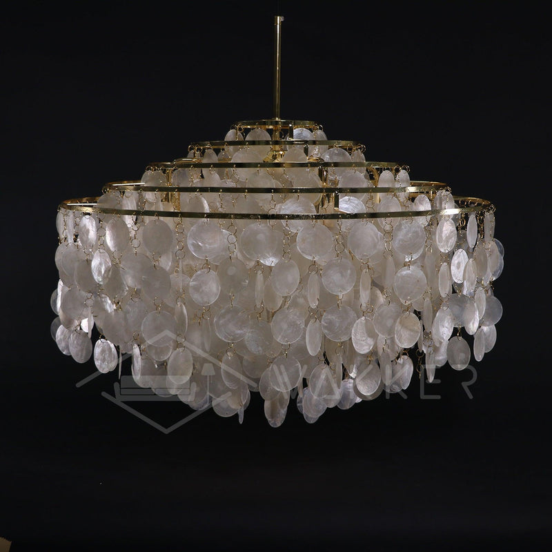 Round Shell Chandelier-DWHOME