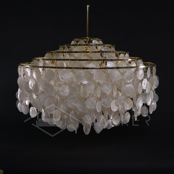 Round Shell Chandelier - Vakkerlight