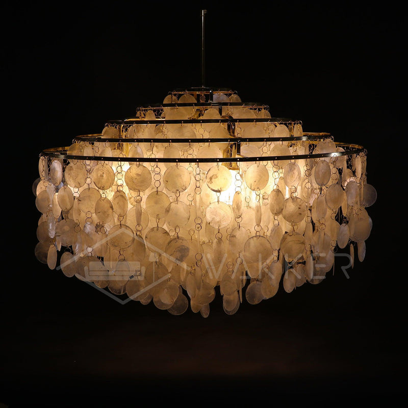 Round Shell Chandelier-DWHOME