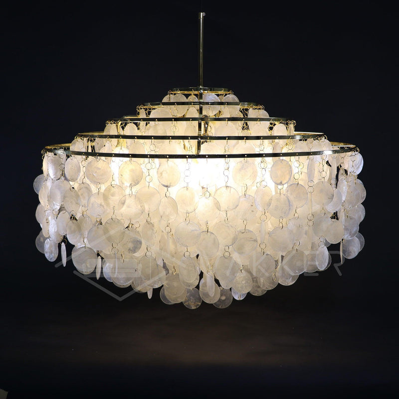 Round Shell Chandelier-DWHOME