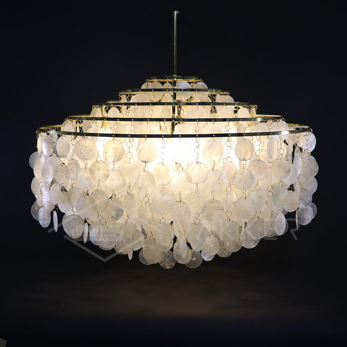 Round Shell Chandelier - Vakkerlight