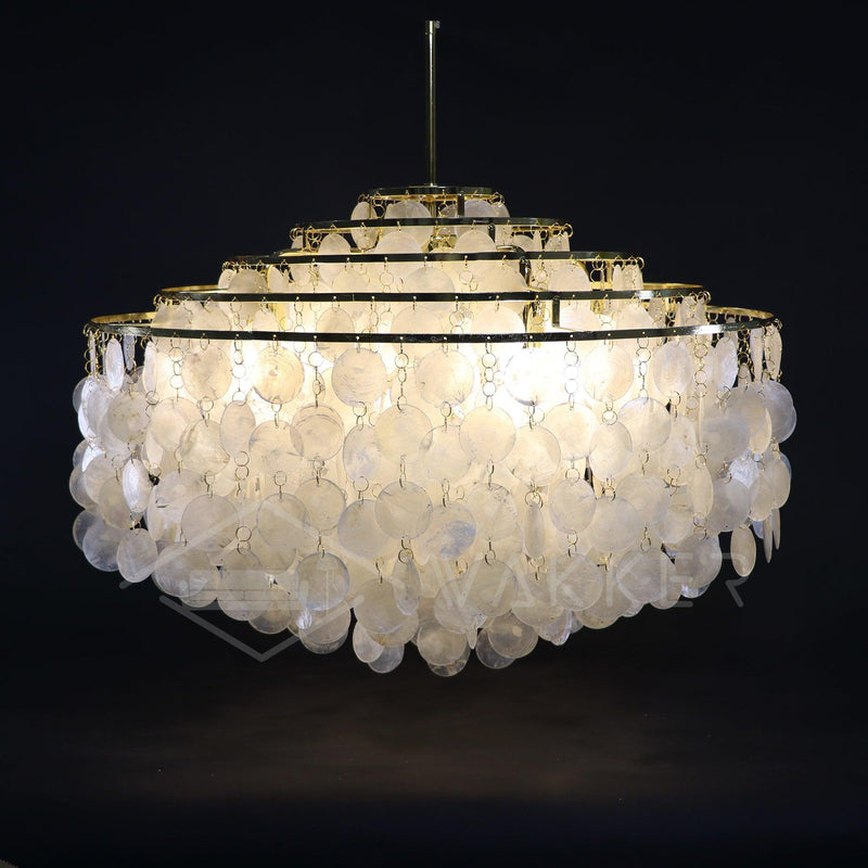 Round Shell Chandelier-DWHOME