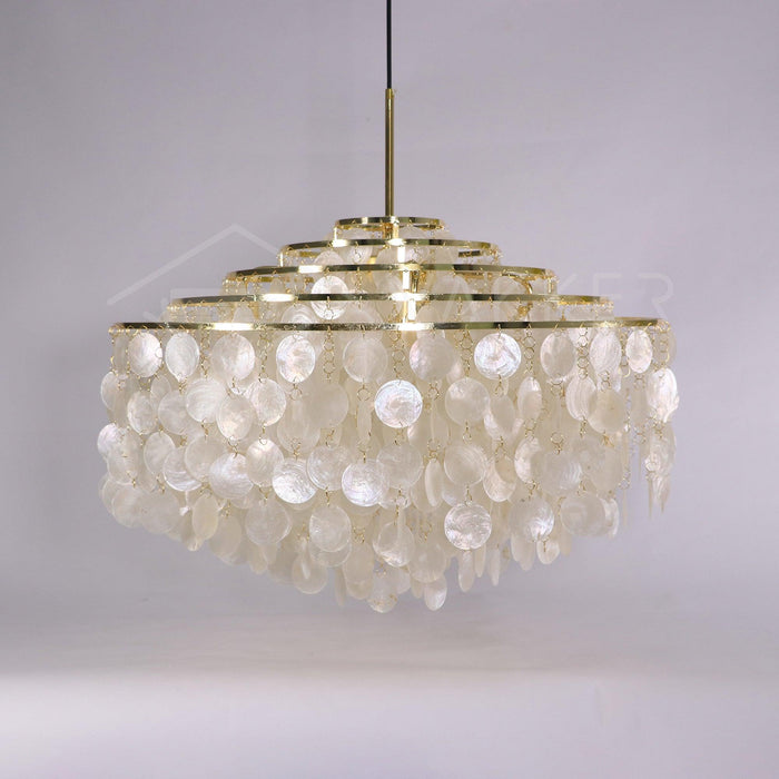 Round Shell Chandelier - DWHOME