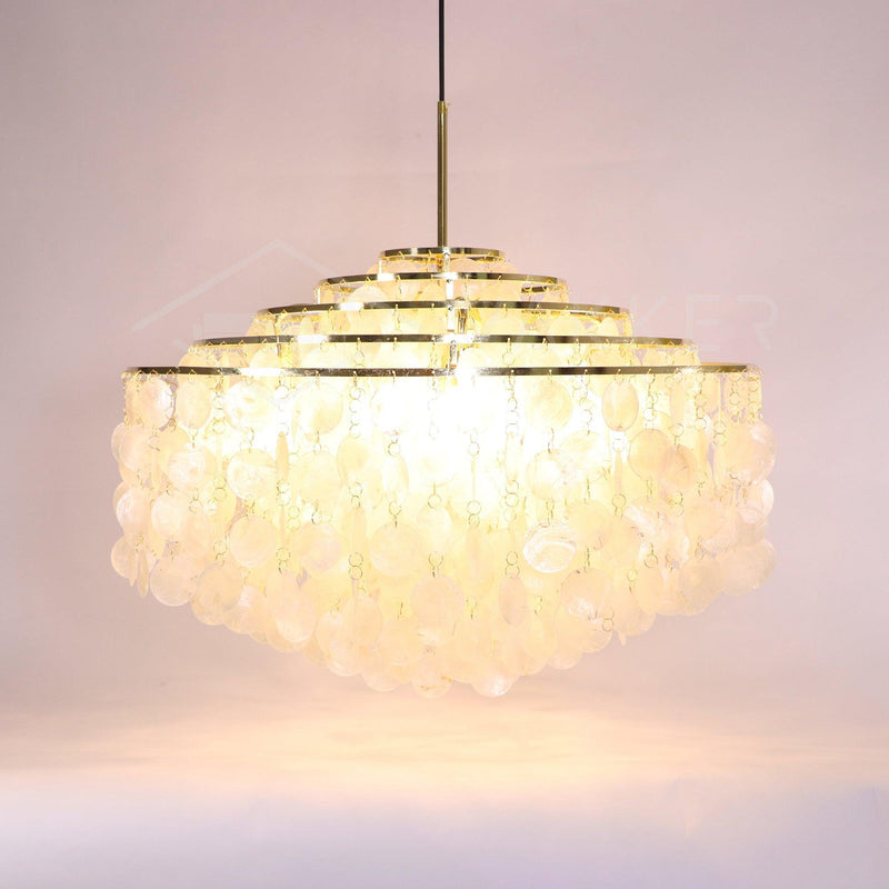 Round Shell Chandelier-DWHOME