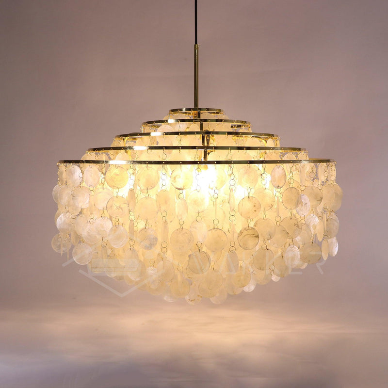 Round Shell Chandelier-DWHOME