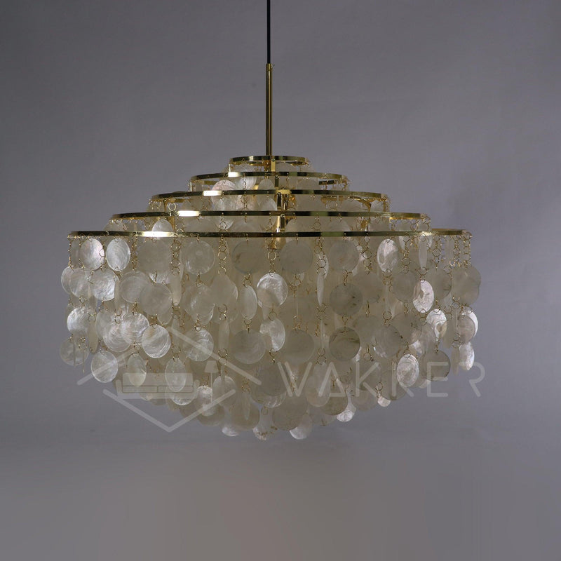 Round Shell Chandelier-DWHOME