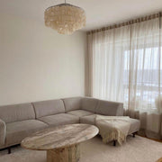 Round Shell Chandelier-DWHOME