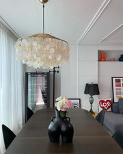 Round Shell Chandelier-DWHOME