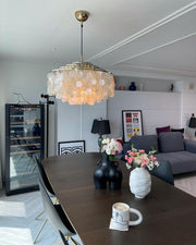 Round Shell Chandelier-DWHOME