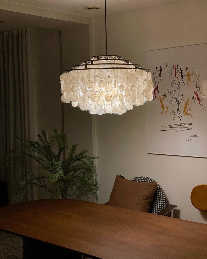Round Shell Chandelier-DWHOME