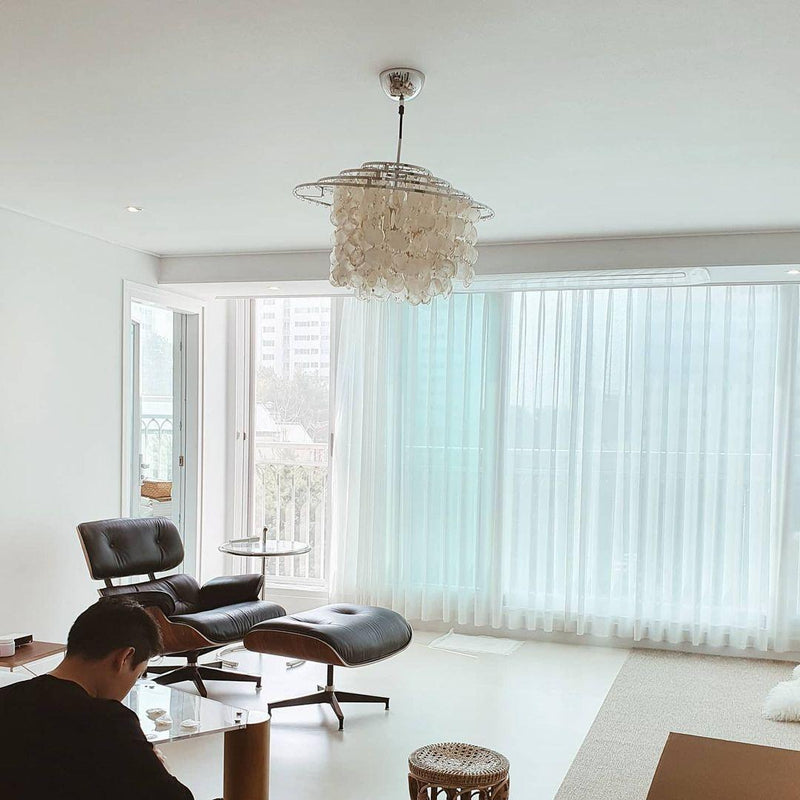 Round Shell Chandelier-DWHOME
