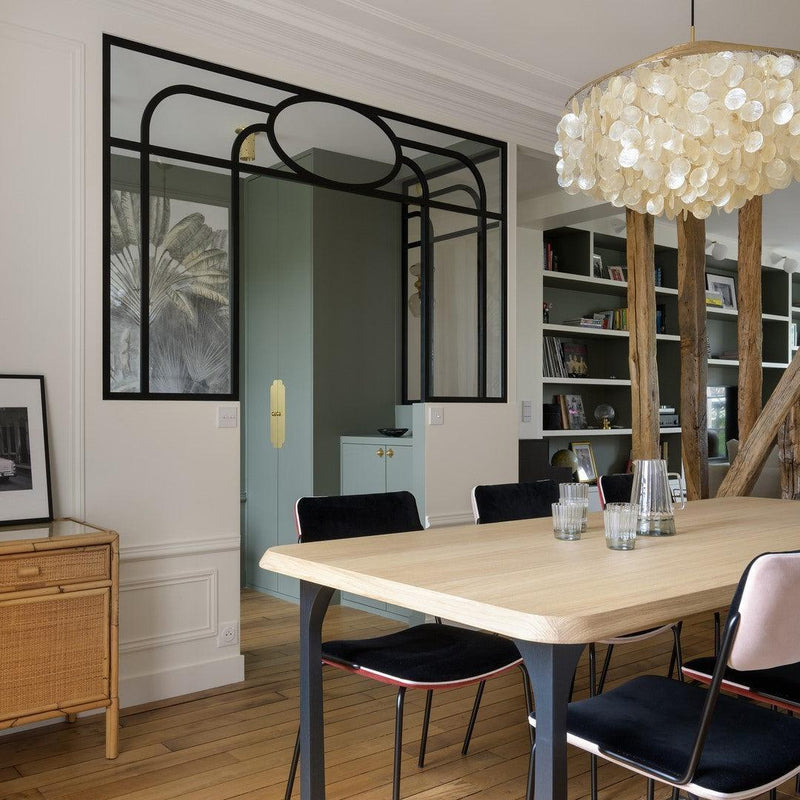 Round Shell Chandelier-DWHOME