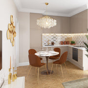 Round Shell Chandelier-DWHOME