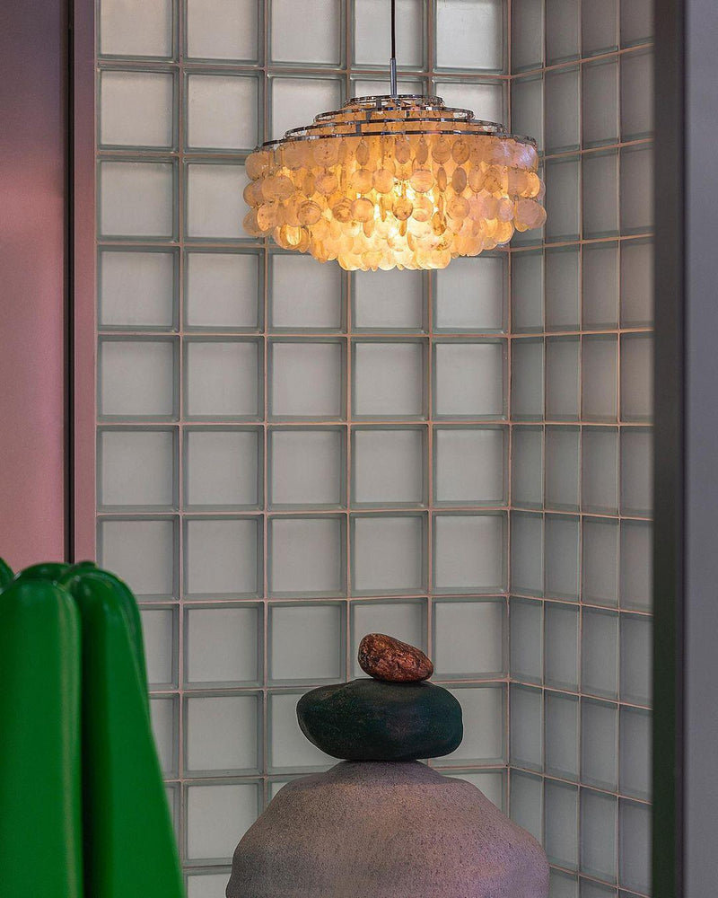 Round Shell Chandelier-DWHOME