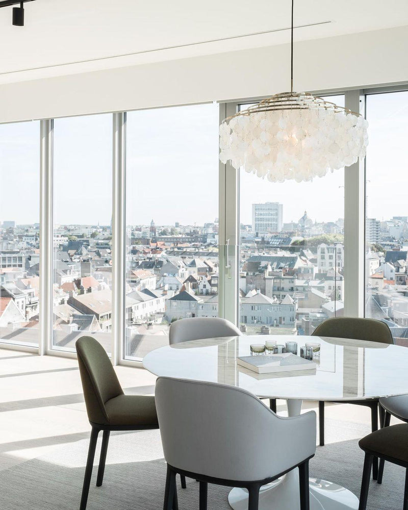 Round Shell Chandelier-DWHOME