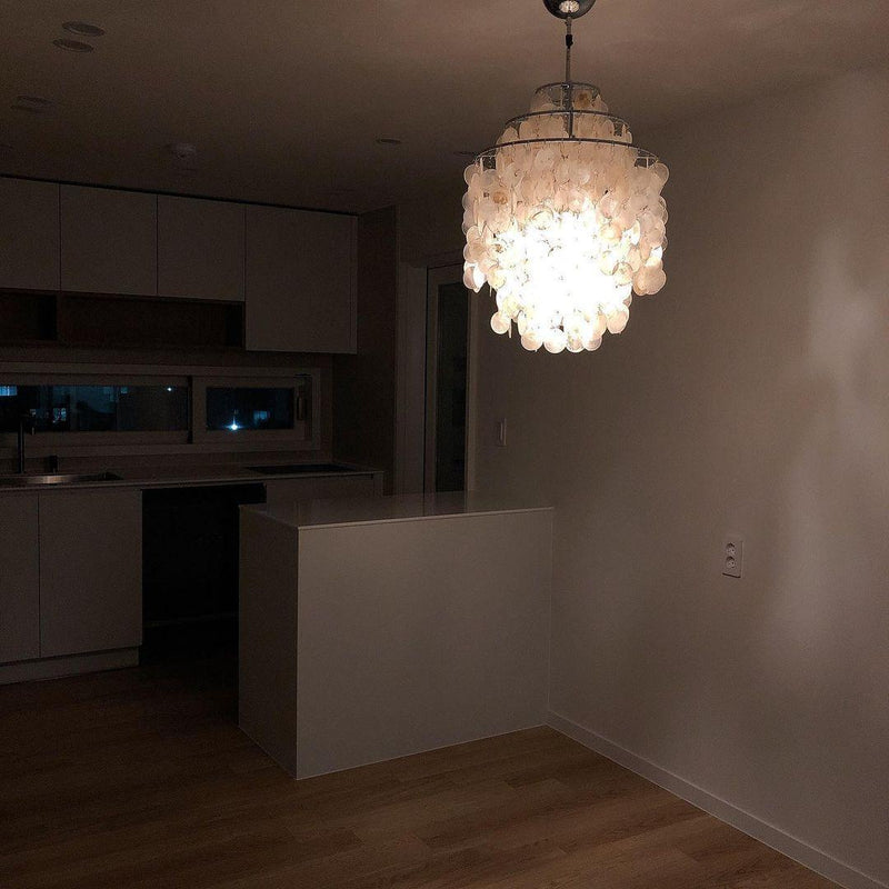Round Shell Chandelier-DWHOME