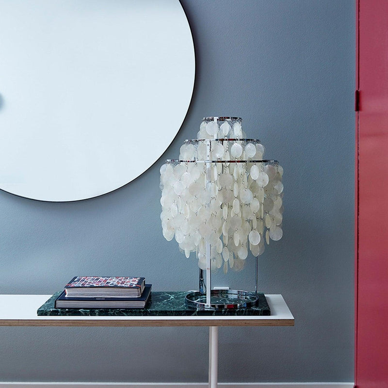 Round Shell Table Lamp-DWHOME