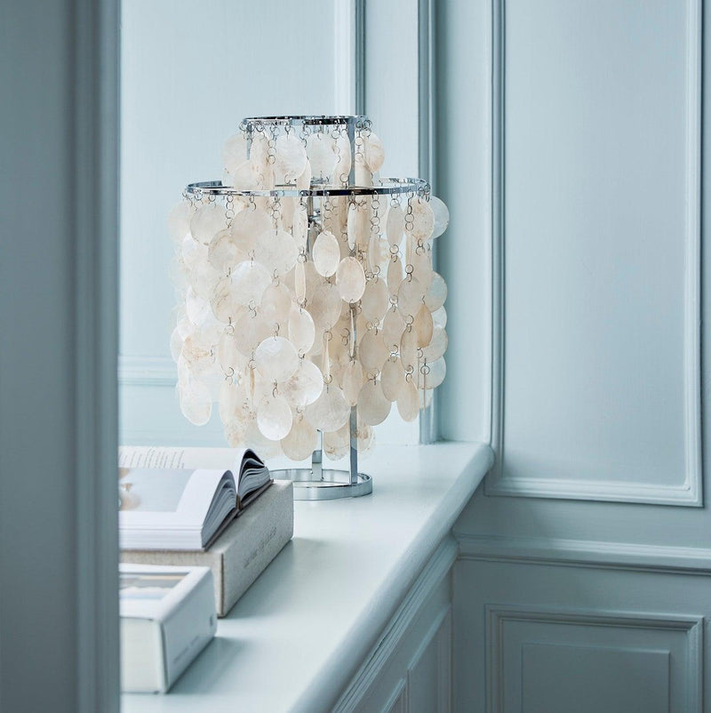 Round Shell Table Lamp-DWHOME