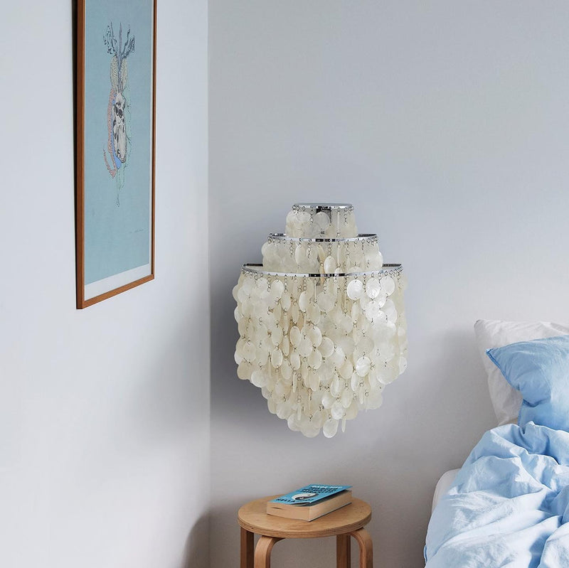 Round Shell Table Lamp-DWHOME