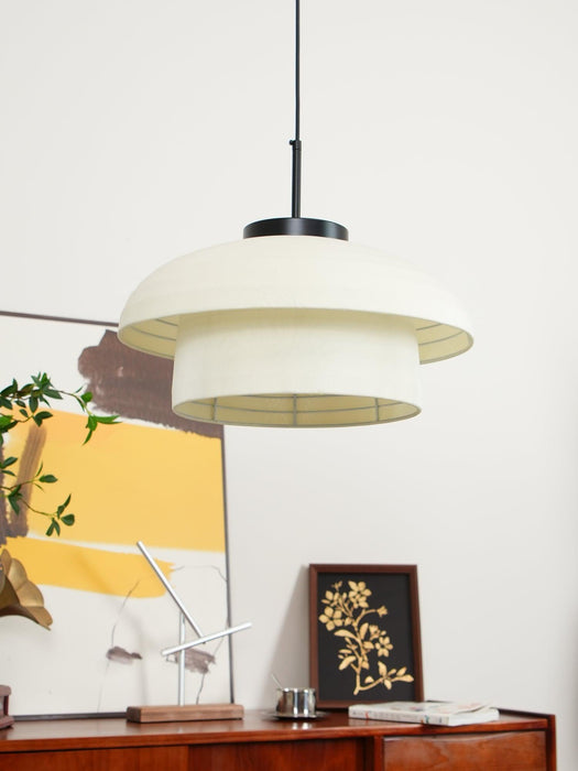 Fabric Art Hanging Lamp-DWHOME