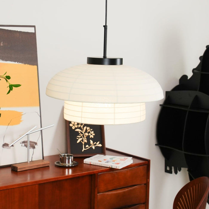 Fabric Art Hanging Lamp-DWHOME