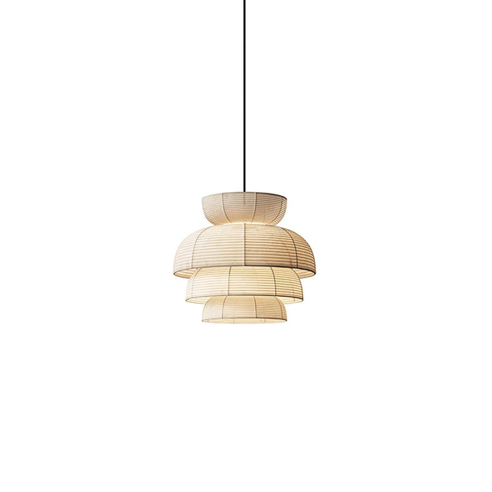 Fabric Art Hanging Lamp-DWHOME