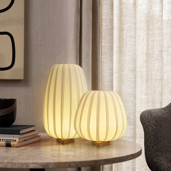 Fabric Minimalist Table Lamp-DWHOME