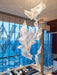 Falling Leaves Glass Chandelier.