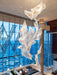 Falling Leaves Glass Chandelier-DWHOME