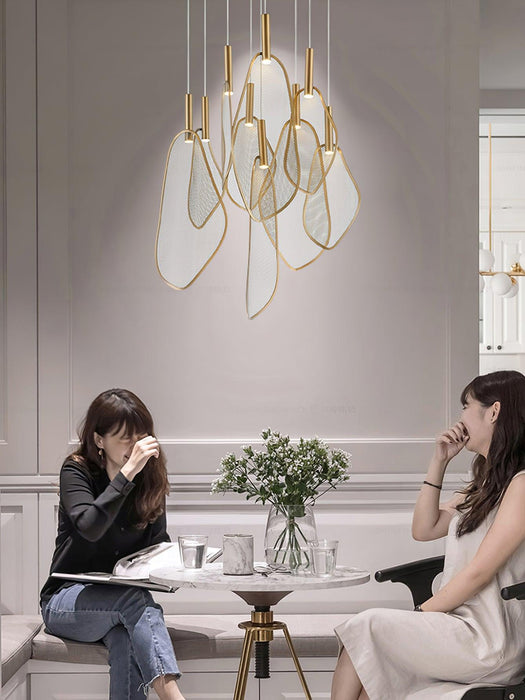 Fan Shape Pendant Light-DWHOME