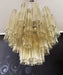 Fantastic Murano Amber Glass Tube Chandelier-DWHOME