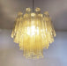 Fantastic Murano Amber Glass Tube Chandelier-DWHOME