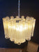 Fantastic Murano Amber Glass Tube Chandelier-DWHOME