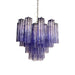 Fantastic Murano Amethyst Glass Tube Chandelier-DWHOME