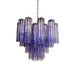 Fantastic Murano Amethyst Glass Tube Chandelier-DWHOME