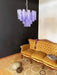 Fantastic Murano Amethyst Glass Tube Chandelier-DWHOME
