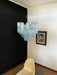 Fantastic Murano Blue Glass Tube Chandelier-DWHOME