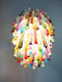 Fantastic Murano Prisms Multicolor Chandelier-DWHOME