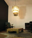 Fantastic Murano Prisms Smoked Transparent Chandelier-DWHOME