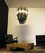 Fantastic Murano Prisms Smoked Transparent Chandelier-DWHOME