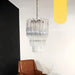 Fantastic Murano Prisms Transparent Chandelier-DWHOME
