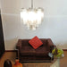 Fantastic Murano Smoked Glass Tube Chandelier-DWHOME