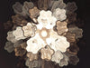 Fantastic Murano Smoked Glass Tube Chandelier-DWHOME