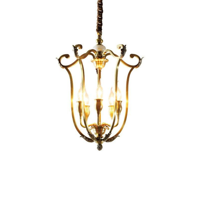 Farmhouse Lantern Chandelier-DWHOME