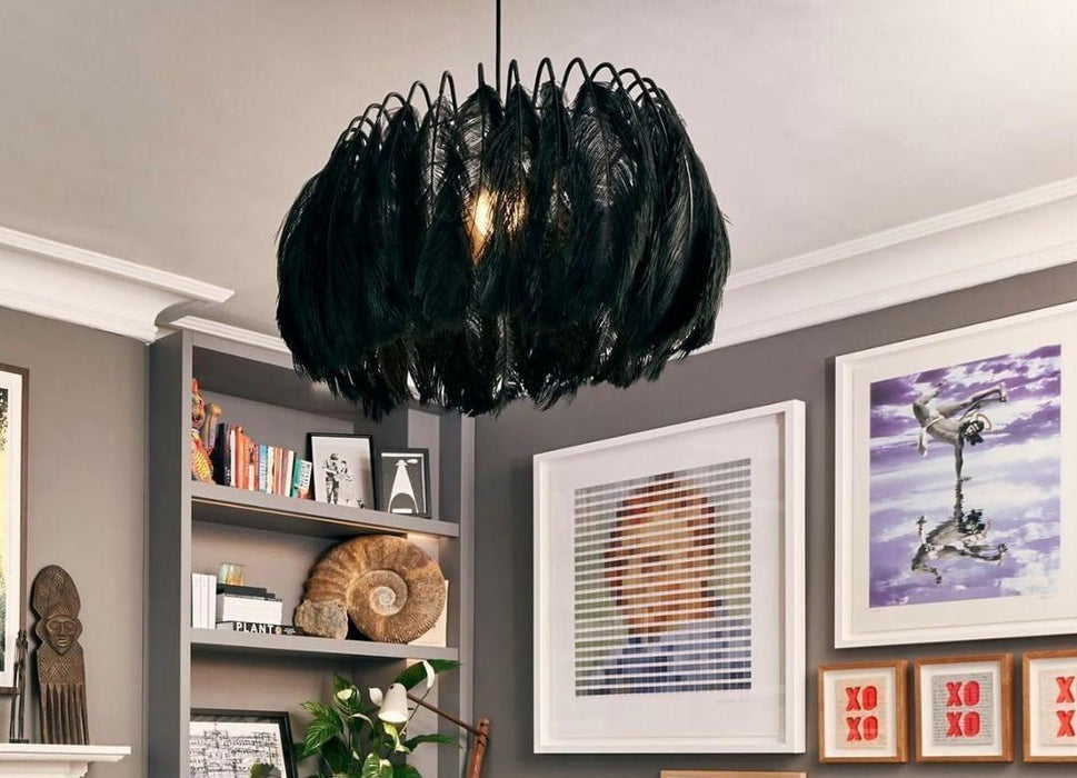 "Lampe à suspension plume-DWHOME"