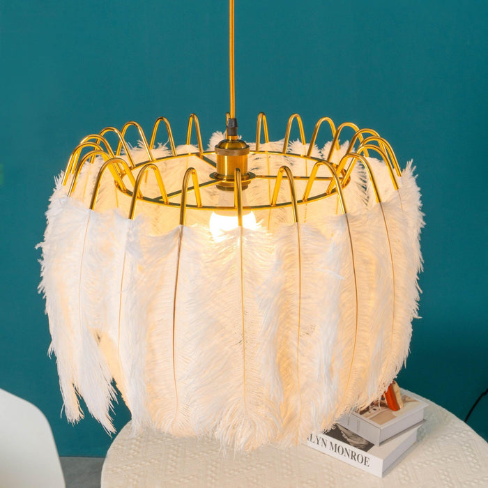 "Lampe à suspension plume-DWHOME"