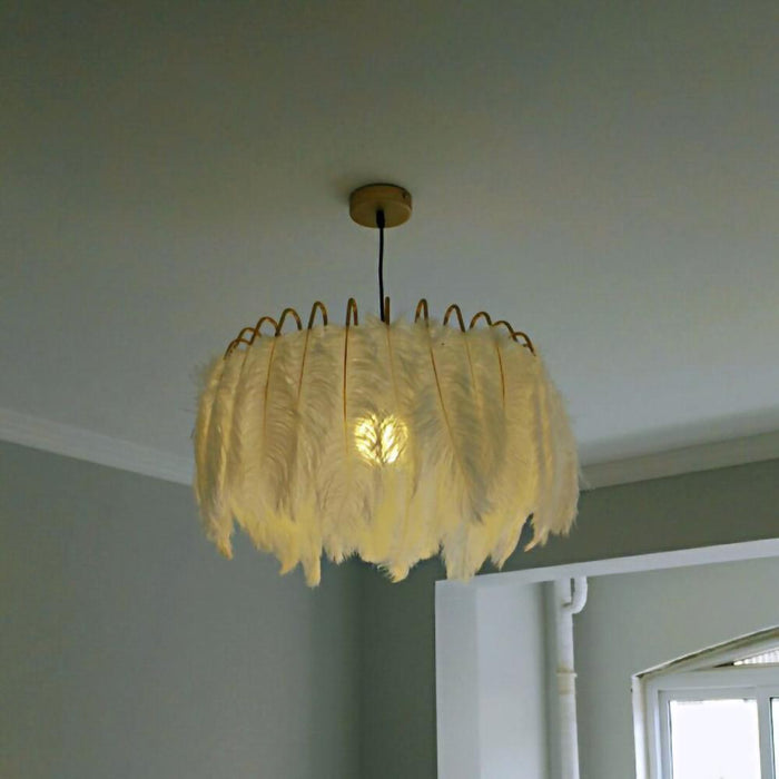 "Lampe à suspension plume-DWHOME"