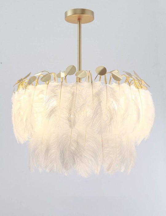 Feather Pendant Lamp.